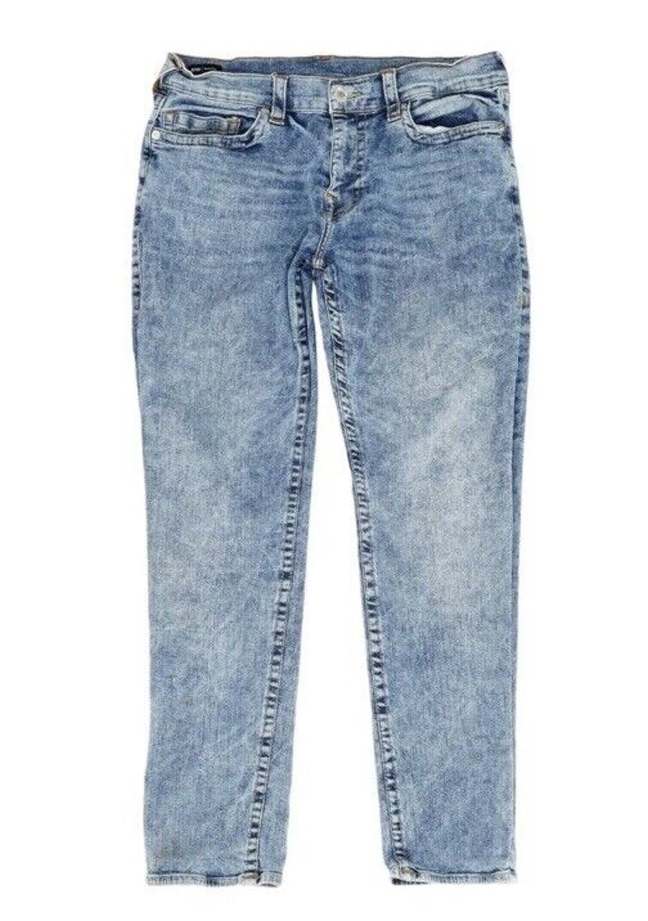 True Religion 36 X 33 Relaxed Slim Mens Jeans Geno